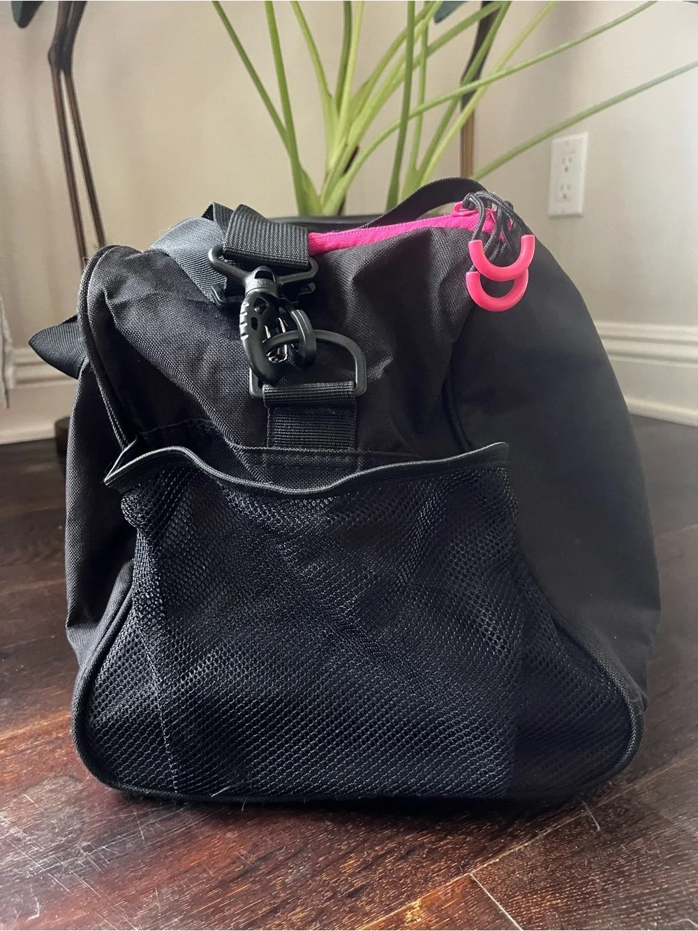 Brand New!! Puma Black and Hot Pink Duffel Bag